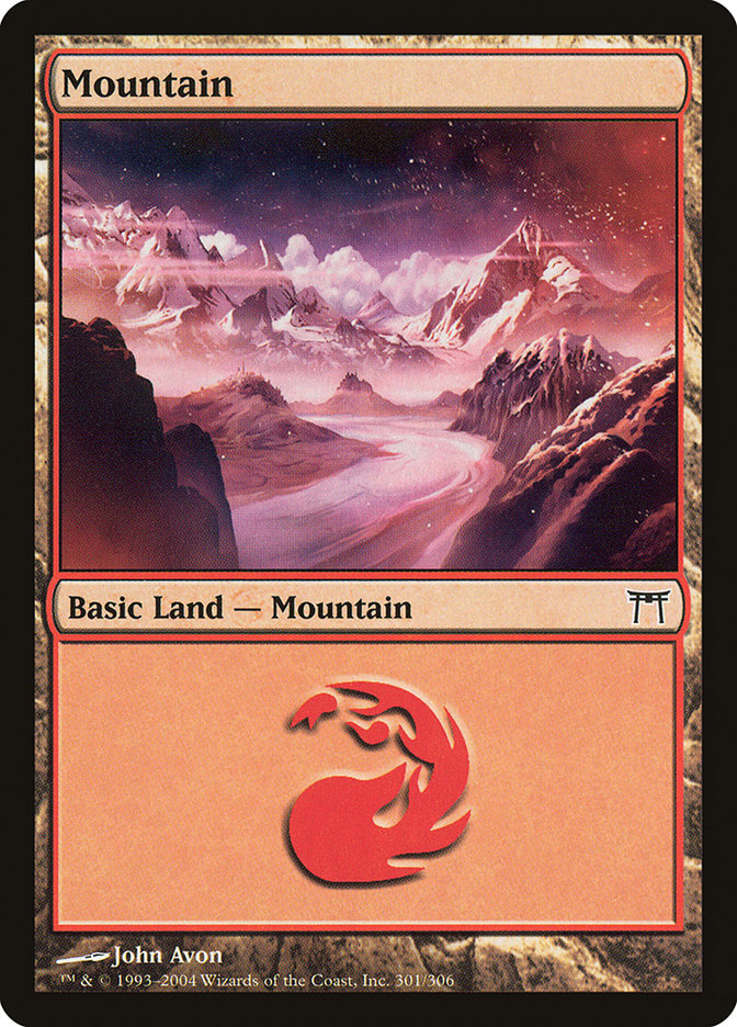 Mountain (301) [Champions of Kamigawa] | L.A. Mood Comics and Games