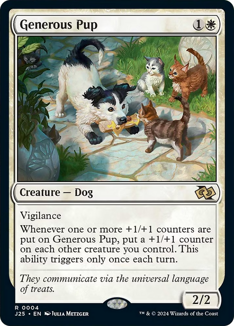 Generous Pup [Foundations Jumpstart] | L.A. Mood Comics and Games
