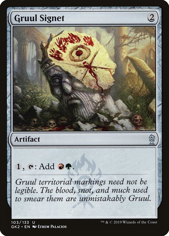 Gruul Signet [Ravnica Allegiance Guild Kit] | L.A. Mood Comics and Games