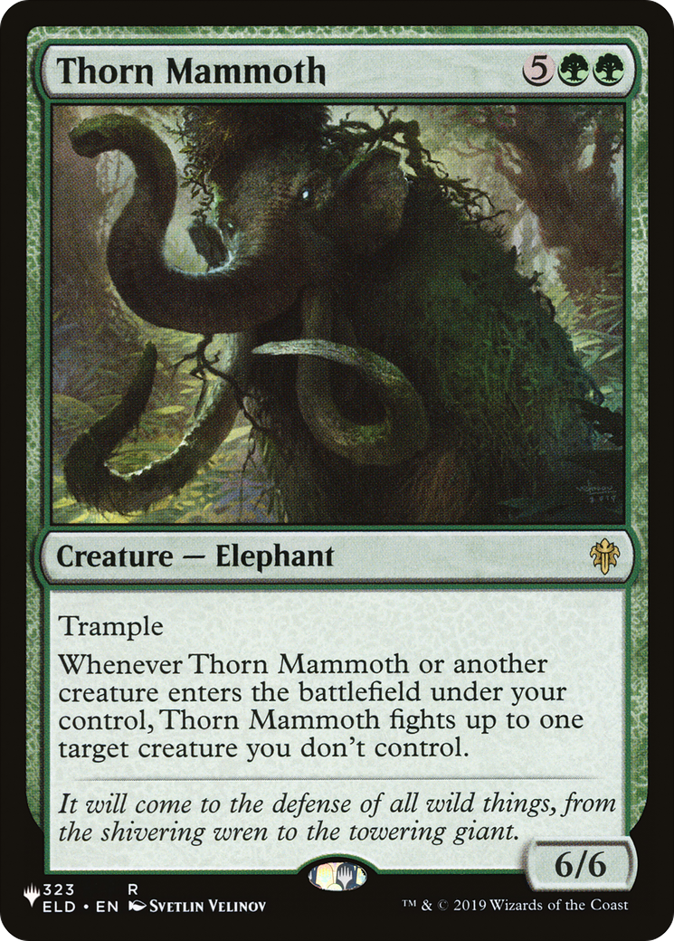 Thorn Mammoth [The List Reprints] | L.A. Mood Comics and Games