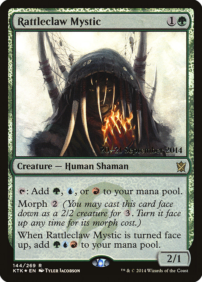 Rattleclaw Mystic [Khans of Tarkir Prerelease Promos] | L.A. Mood Comics and Games
