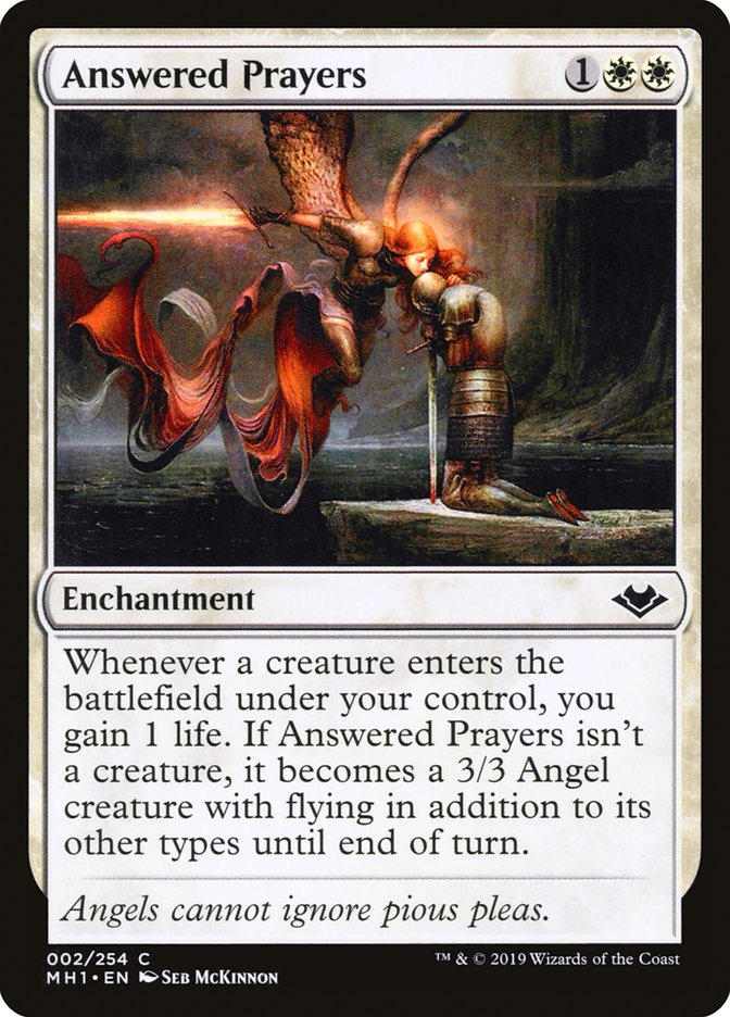 Answered Prayers [Modern Horizons] | L.A. Mood Comics and Games
