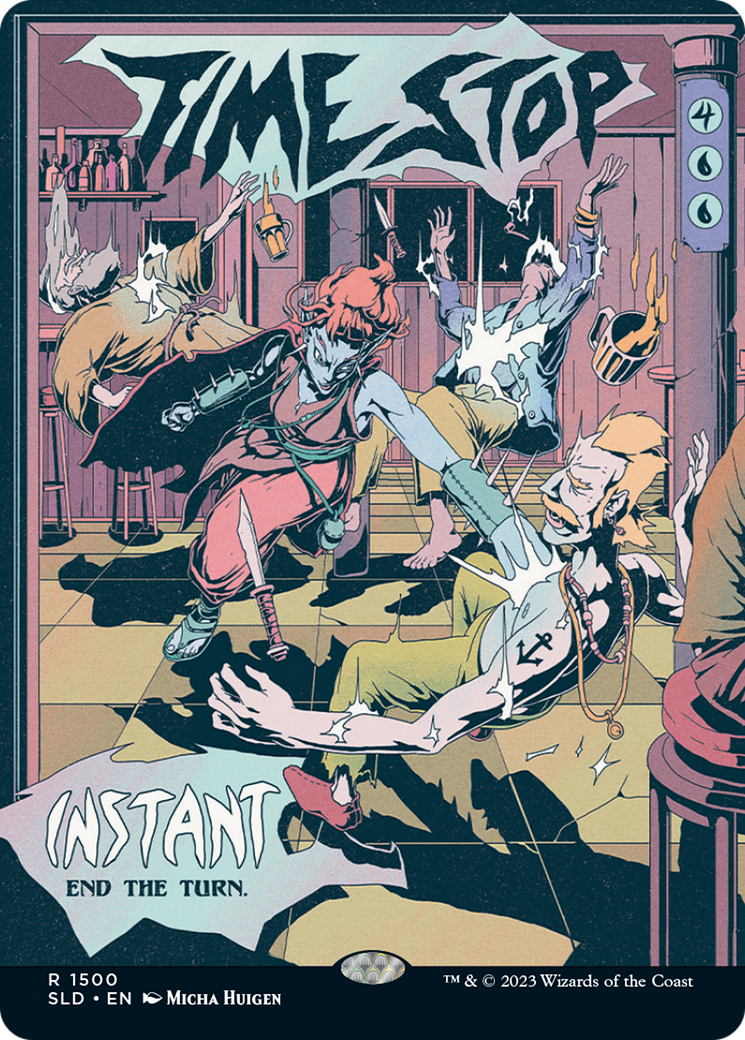 Time Stop (Rainbow Foil) [Secret Lair Drop Series] | L.A. Mood Comics and Games