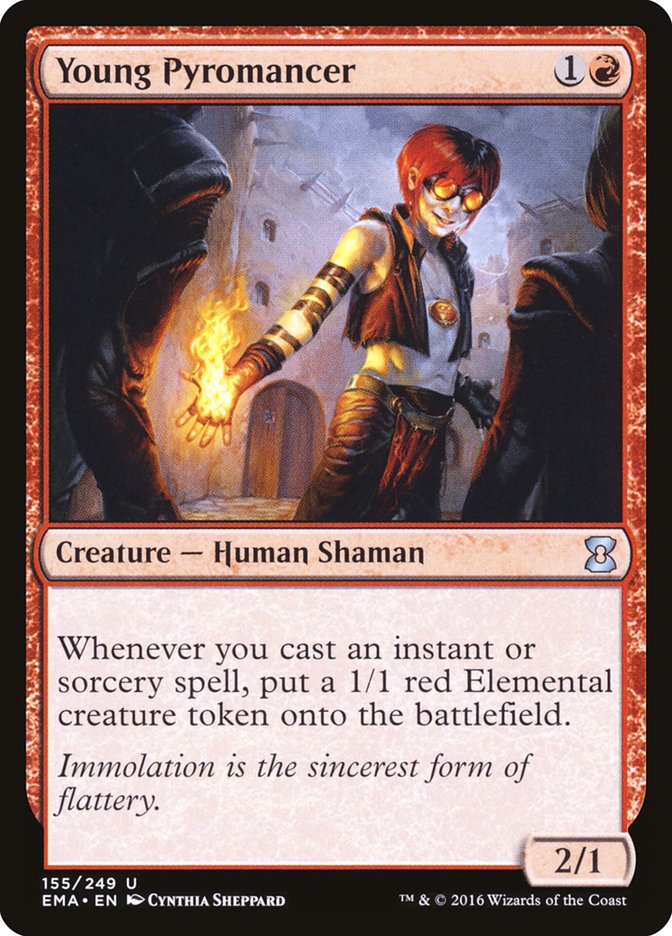 Young Pyromancer [Eternal Masters] | L.A. Mood Comics and Games