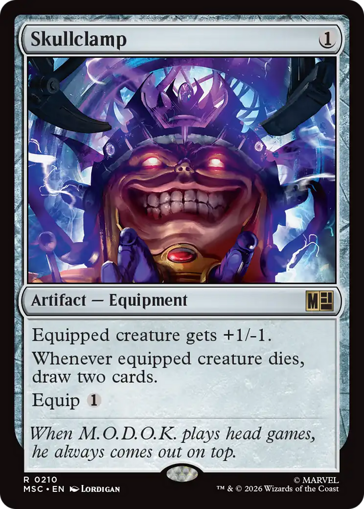 Skullclamp (Surge Foil) [Marvel Super Heroes Commander] | L.A. Mood Comics and Games