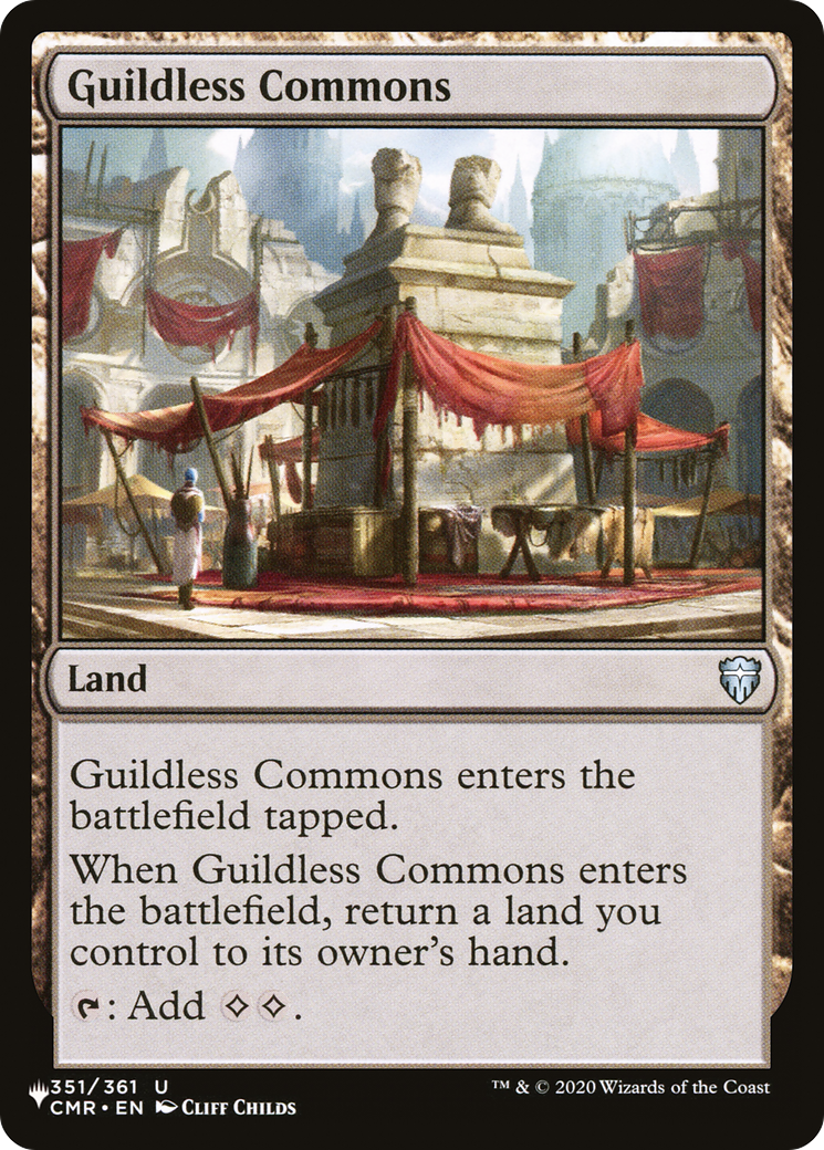 Guildless Commons [The List] | L.A. Mood Comics and Games