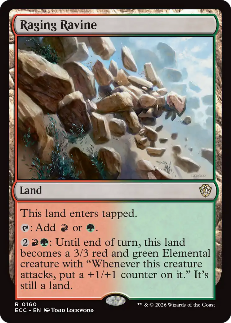 Raging Ravine [Lorwyn Eclipsed Commander] | L.A. Mood Comics and Games