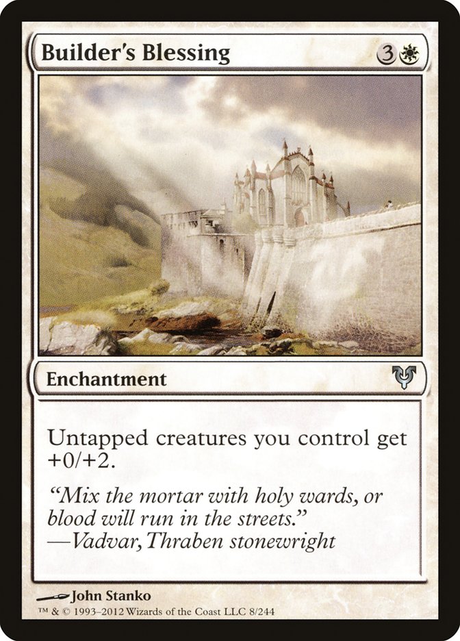 Builder's Blessing [Avacyn Restored] | L.A. Mood Comics and Games