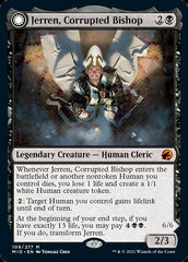 Jerren, Corrupted Bishop // Ormendahl, the Corrupted [Innistrad: Midnight Hunt] | L.A. Mood Comics and Games