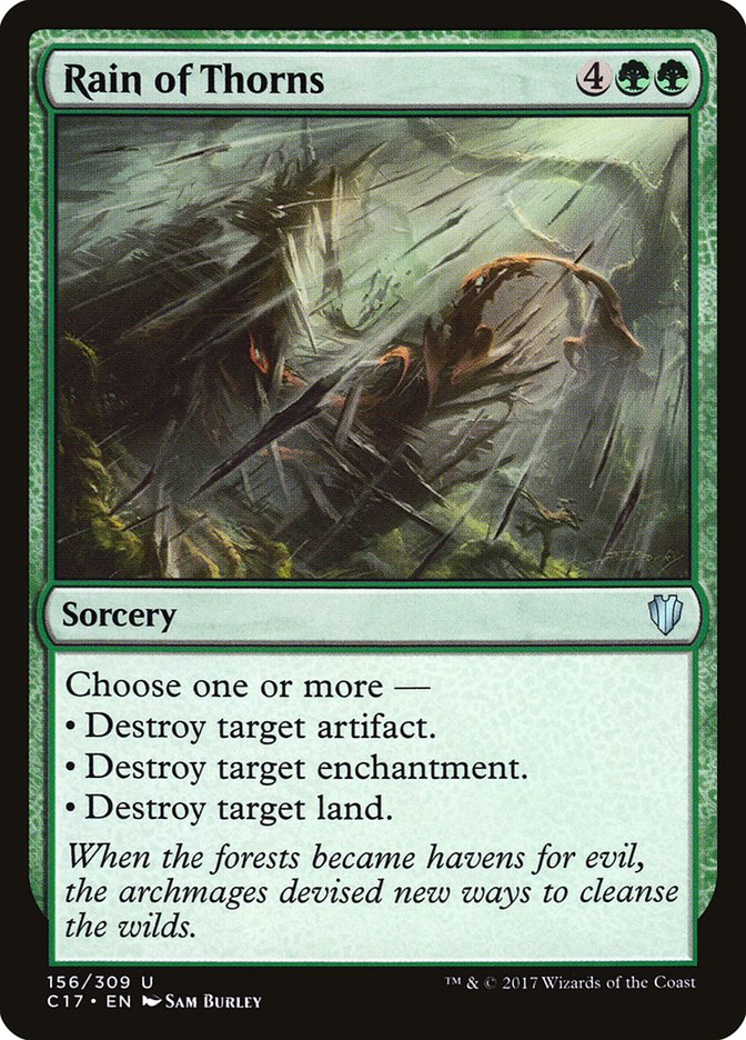 Rain of Thorns [Commander 2017] | L.A. Mood Comics and Games