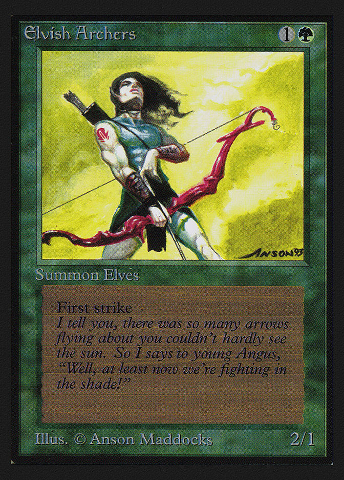 Elvish Archers [Collectors' Edition] | L.A. Mood Comics and Games