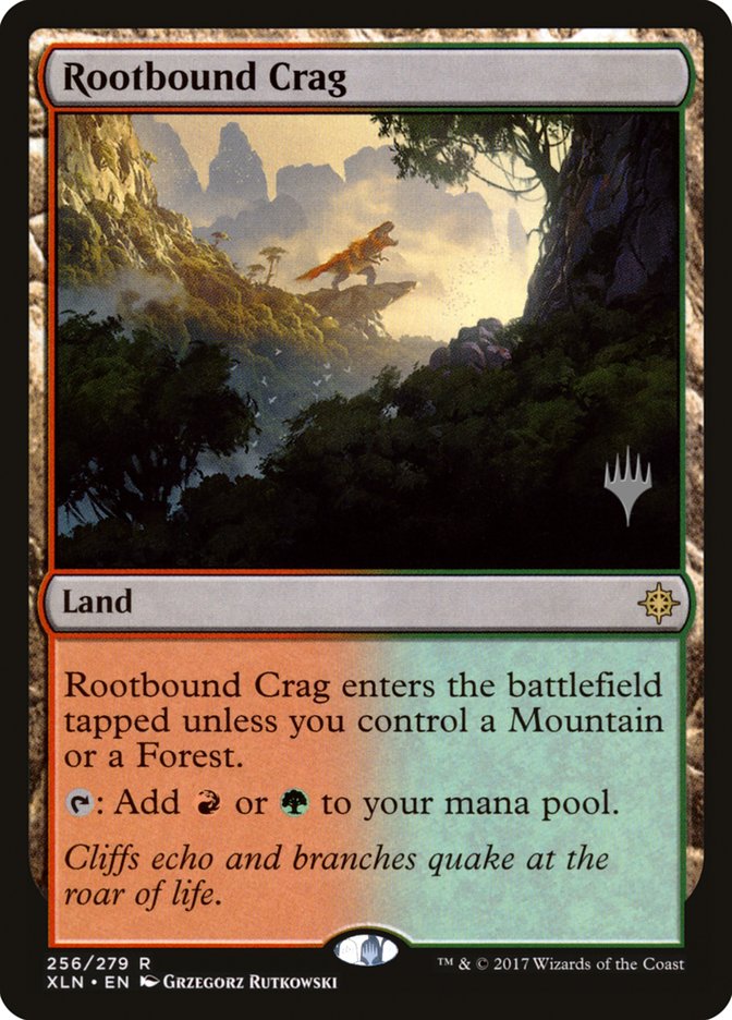 Rootbound Crag (Promo Pack) [Ixalan Promos] | L.A. Mood Comics and Games