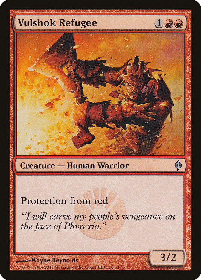 Vulshok Refugee [New Phyrexia] | L.A. Mood Comics and Games