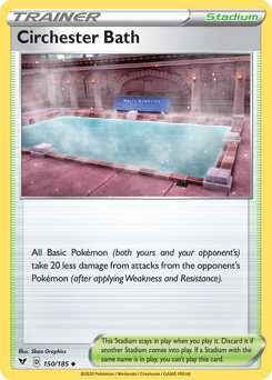 Circhester Bath (150/185) [Sword & Shield: Vivid Voltage] | L.A. Mood Comics and Games