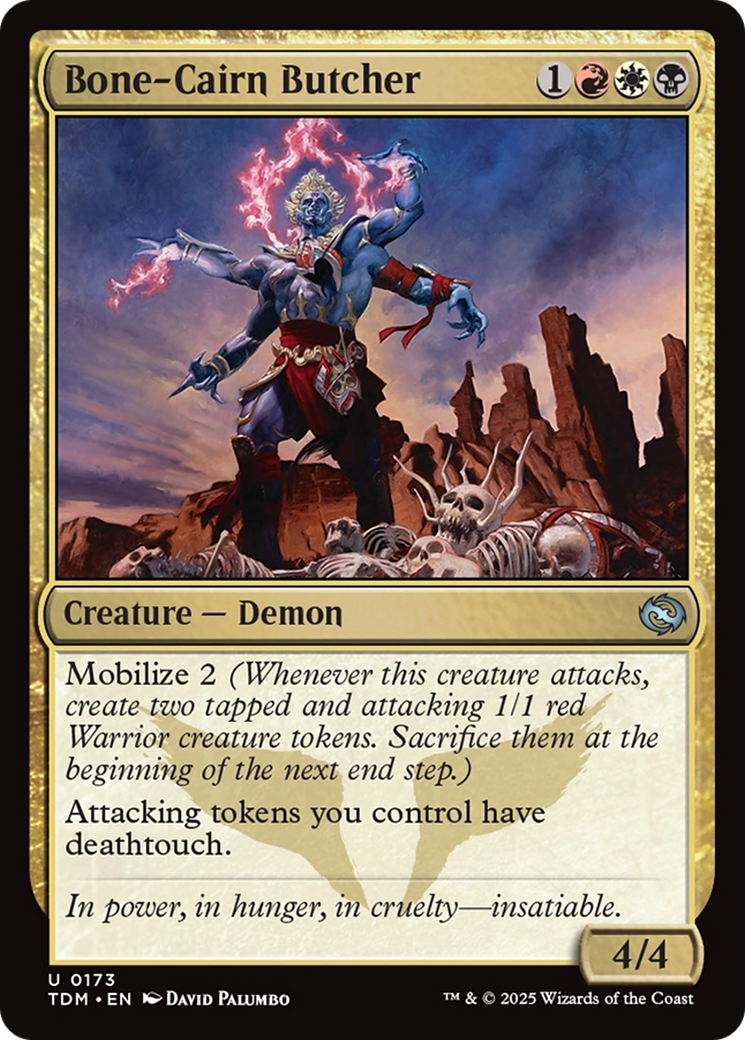 Bone-Cairn Butcher [Tarkir: Dragonstorm] | L.A. Mood Comics and Games
