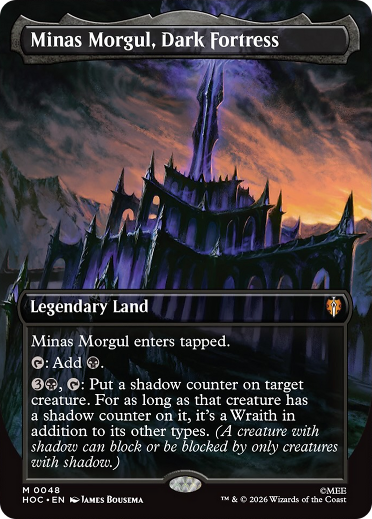 Minas Morgul, Dark Fortress (Borderless) [The Hobbit: Eternal-Legal] | L.A. Mood Comics and Games
