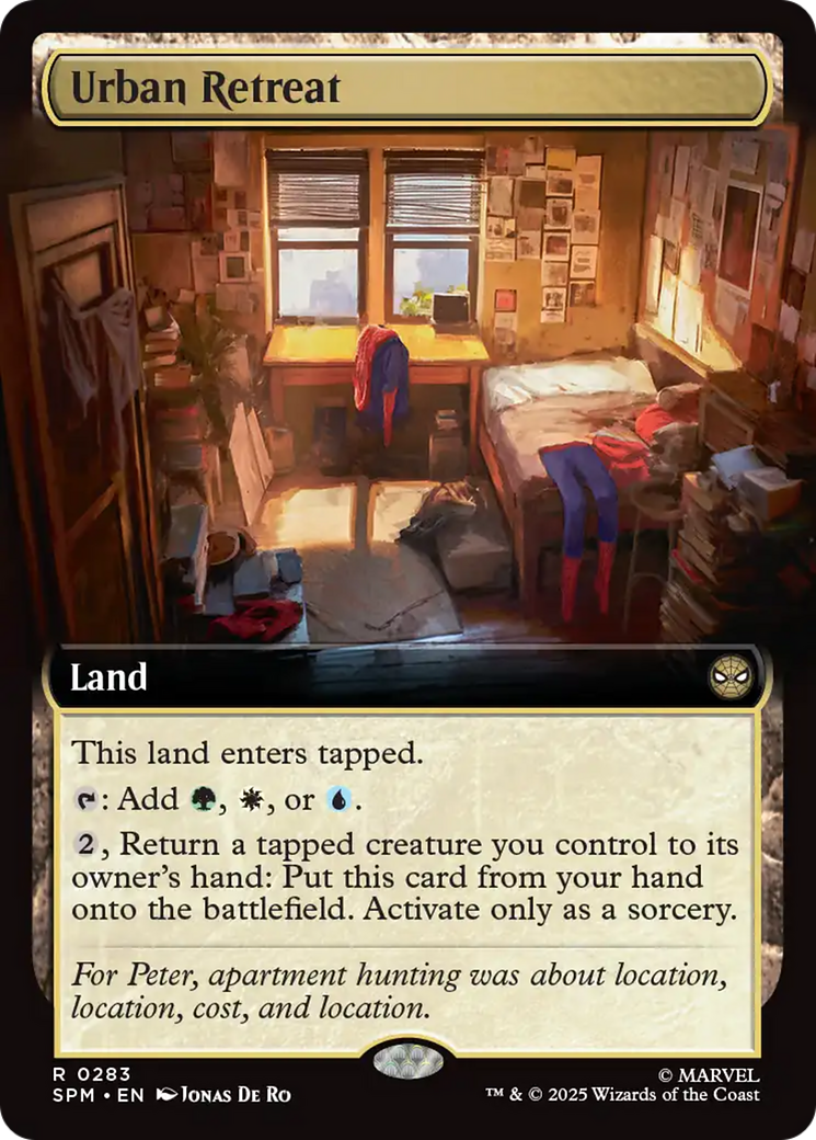 Urban Retreat (Extended Art) [Marvel's Spider-Man] | L.A. Mood Comics and Games