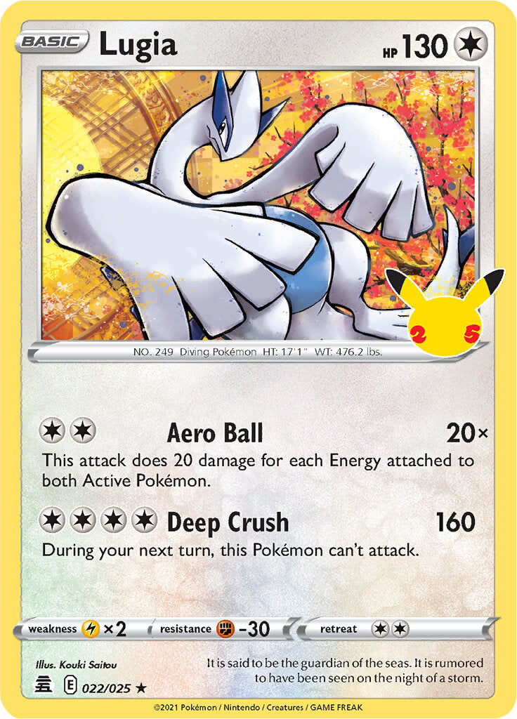 Lugia (022/025) [Celebrations: 25th Anniversary] | L.A. Mood Comics and Games