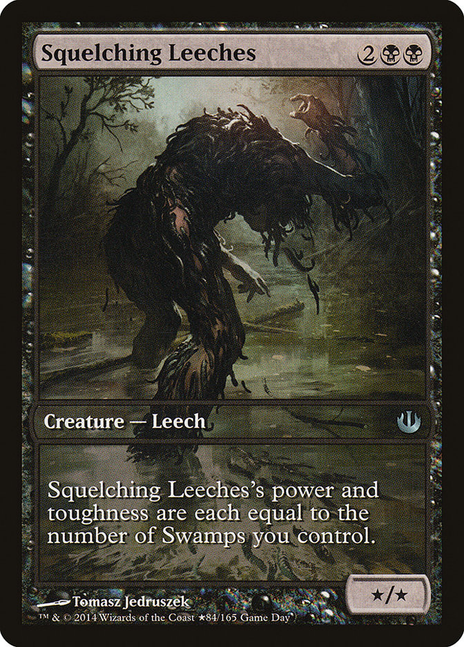 Squelching Leeches (Game Day) [Journey into Nyx Promos] | L.A. Mood Comics and Games
