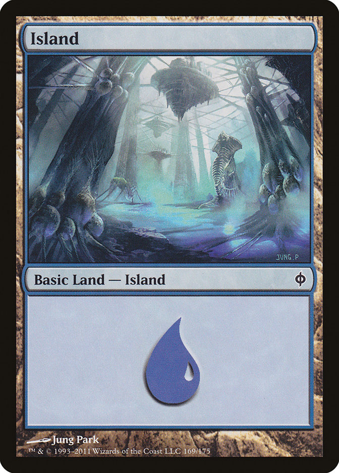 Island (169) [New Phyrexia] | L.A. Mood Comics and Games