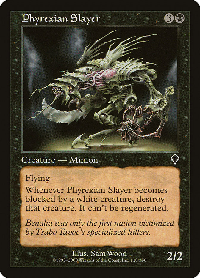 Phyrexian Slayer [Invasion] | L.A. Mood Comics and Games