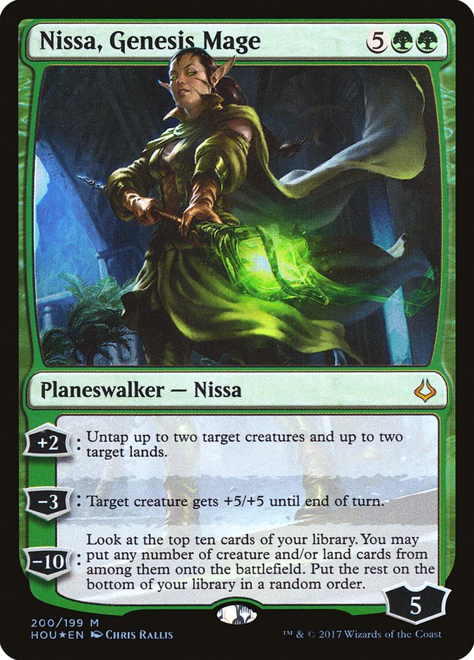 Nissa, Genesis Mage [Hour of Devastation] | L.A. Mood Comics and Games