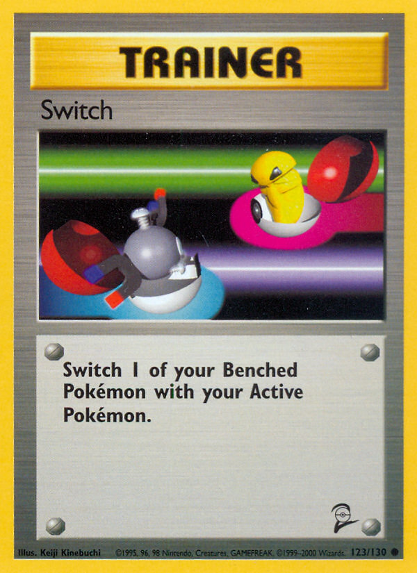 Switch (123/130) [Base Set 2] | L.A. Mood Comics and Games