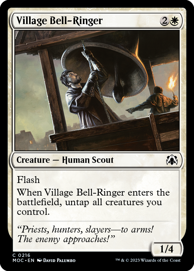 Village Bell-Ringer [March of the Machine Commander] | L.A. Mood Comics and Games