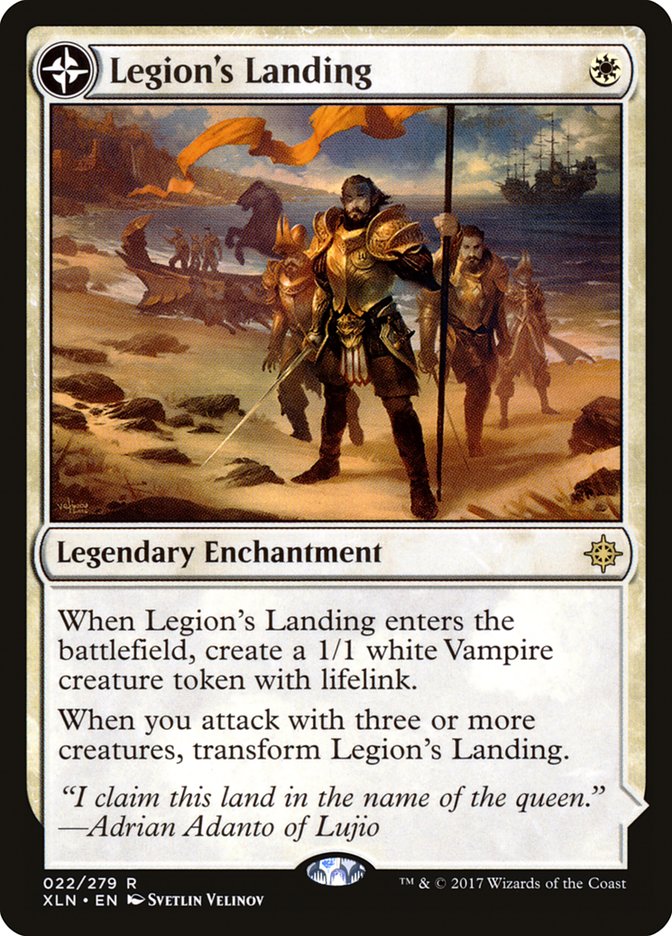 Legion's Landing // Adanto, the First Fort [Ixalan] | L.A. Mood Comics and Games
