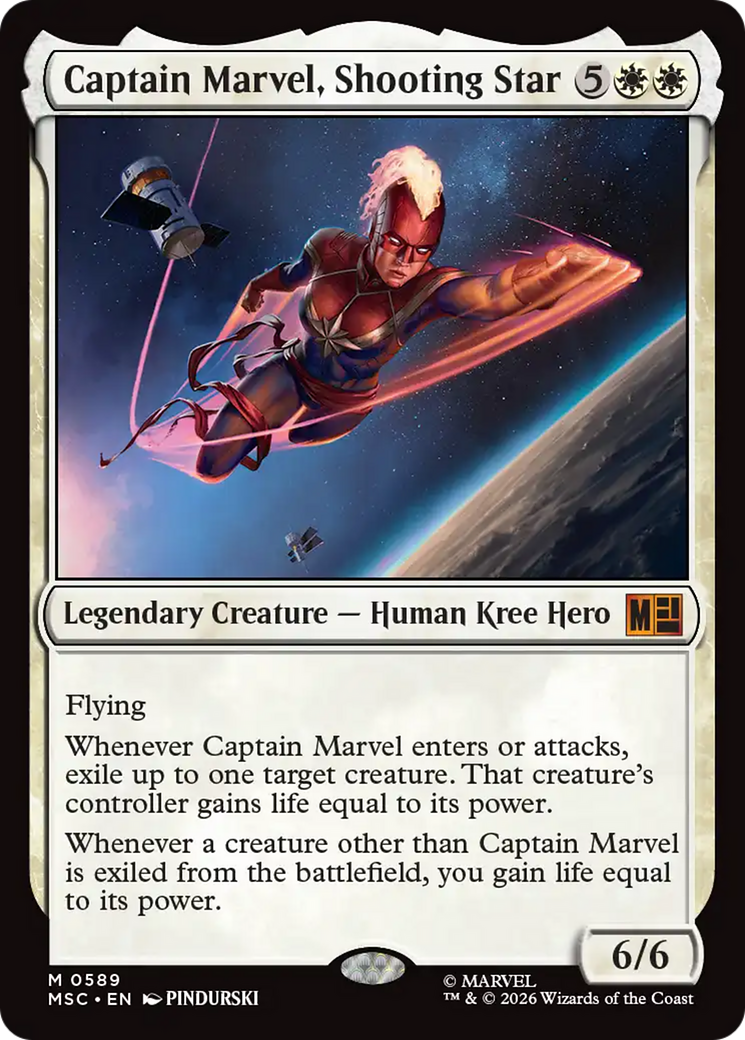 Captain Marvel, Shooting Star [Marvel Super Heroes Commander] | L.A. Mood Comics and Games