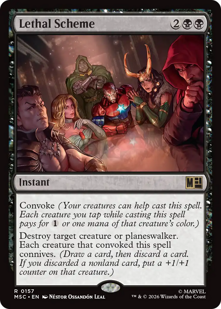 Lethal Scheme (Surge Foil) [Marvel Super Heroes Commander] | L.A. Mood Comics and Games