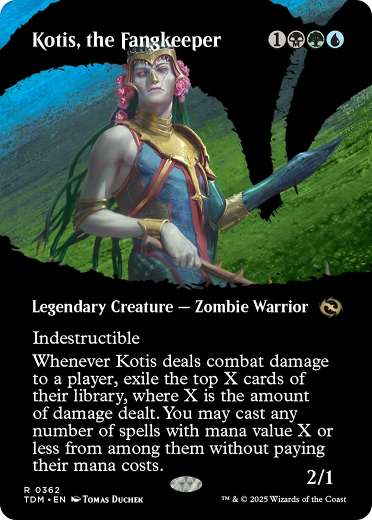 Kotis, the Fangkeeper (Borderless) [Tarkir: Dragonstorm] | L.A. Mood Comics and Games
