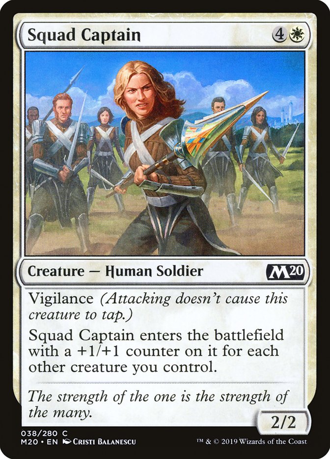 Squad Captain [Core Set 2020] | L.A. Mood Comics and Games