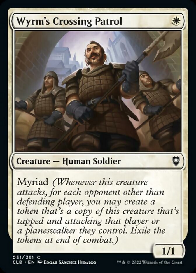 Wyrm's Crossing Patrol [Commander Legends: Battle for Baldur's Gate] | L.A. Mood Comics and Games