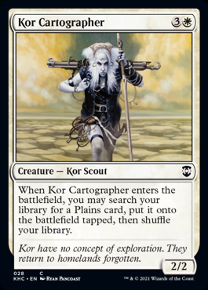 Kor Cartographer [Kaldheim Commander] | L.A. Mood Comics and Games