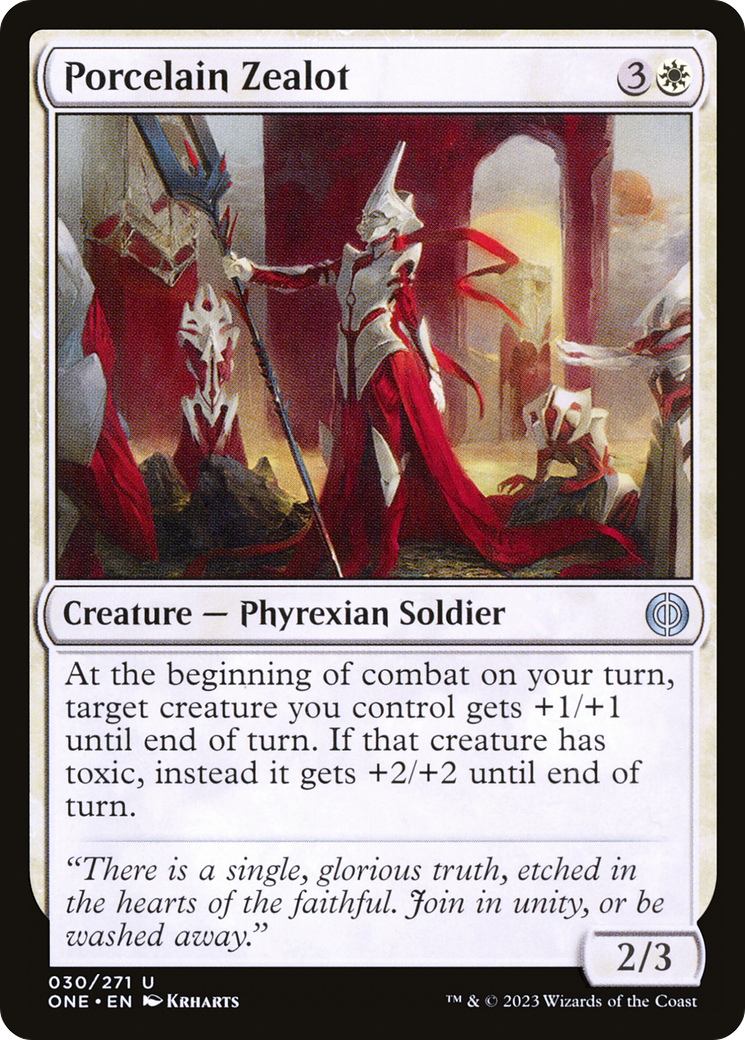 Porcelain Zealot [Phyrexia: All Will Be One] | L.A. Mood Comics and Games