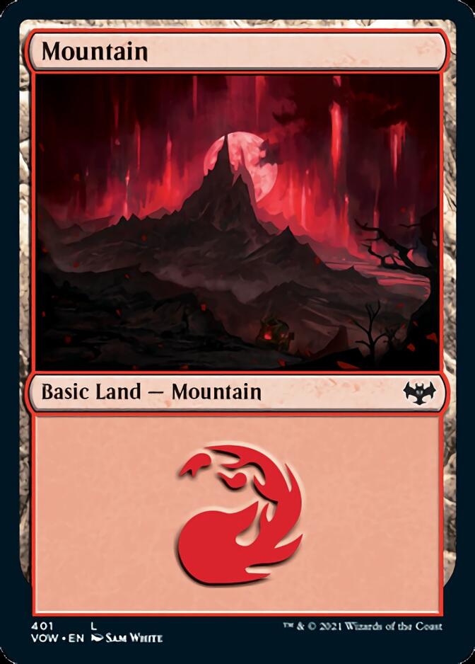 Mountain (401) [Innistrad: Crimson Vow] | L.A. Mood Comics and Games