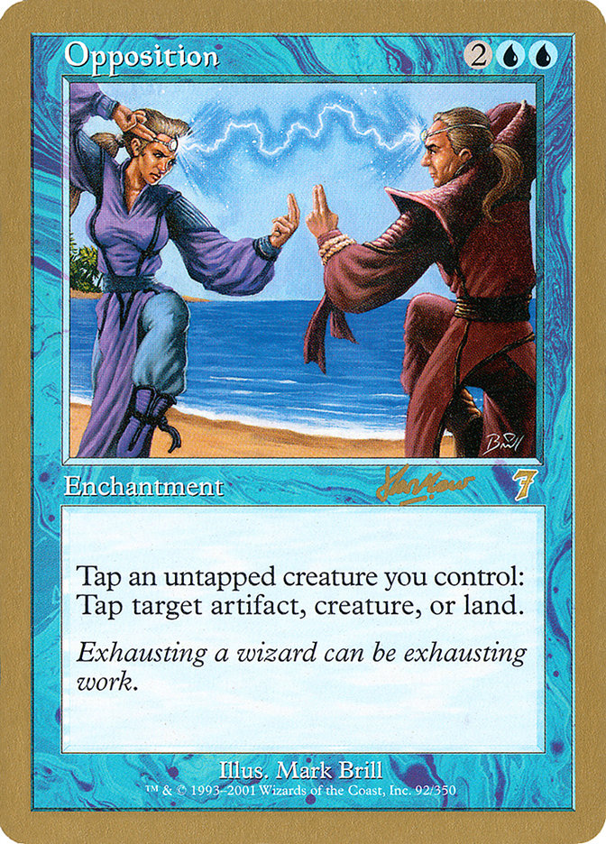 Opposition (Sim Han How) [World Championship Decks 2002] | L.A. Mood Comics and Games