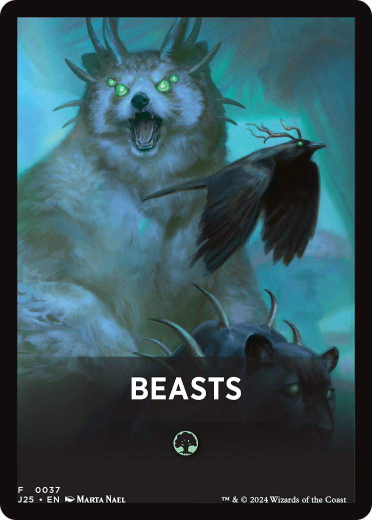 Beasts Theme Card [Foundations Jumpstart Front Cards] | L.A. Mood Comics and Games