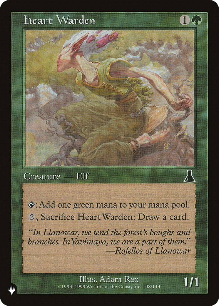 Heart Warden [The List] | L.A. Mood Comics and Games