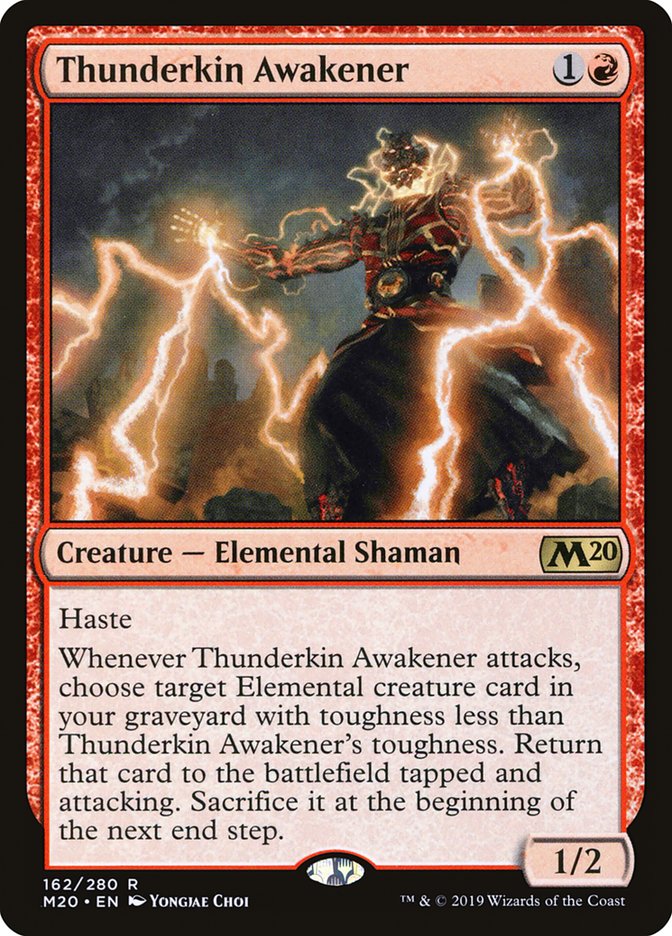 Thunderkin Awakener [Core Set 2020] | L.A. Mood Comics and Games