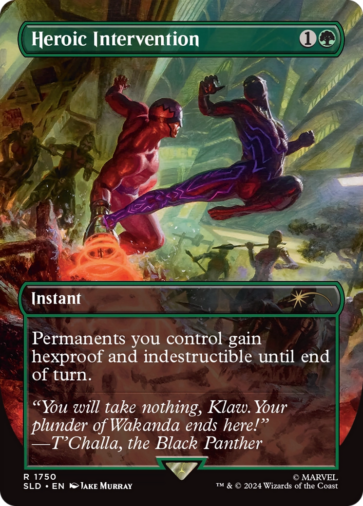 Heroic Intervention (Rainbow Foil) [Secret Lair Drop Series] | L.A. Mood Comics and Games