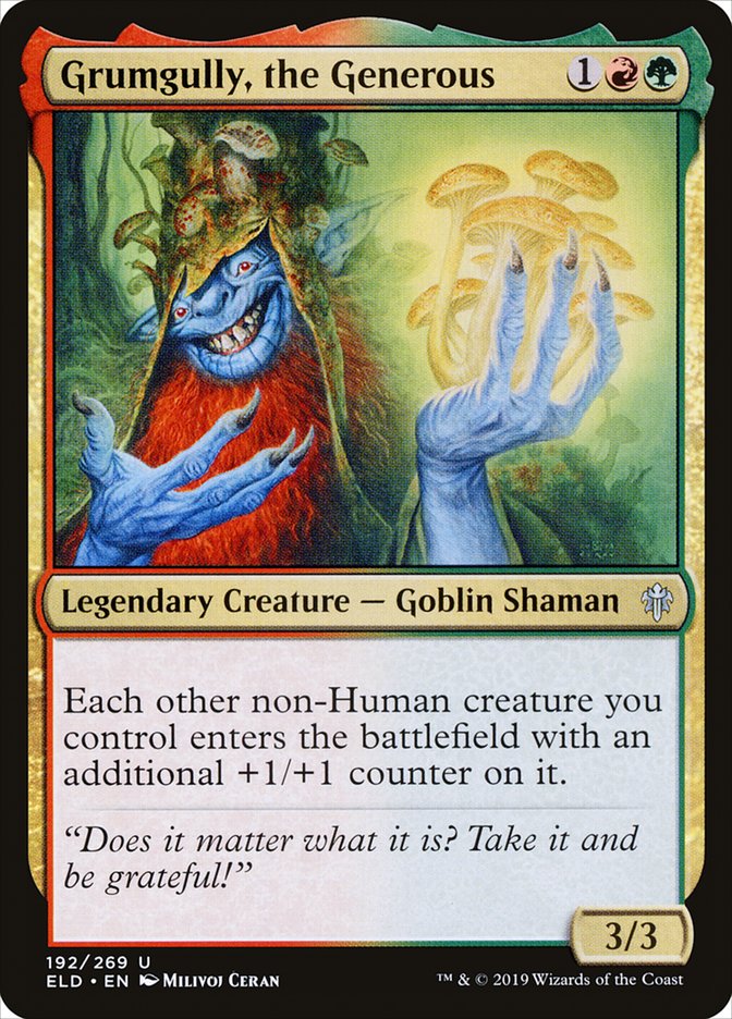 Grumgully, the Generous [Throne of Eldraine] | L.A. Mood Comics and Games