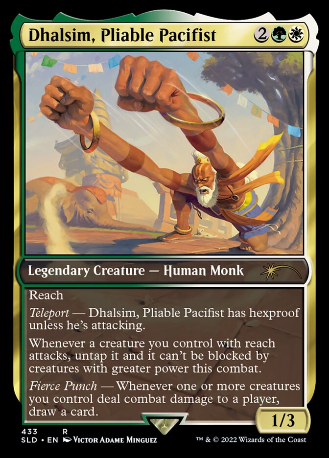 Dhalsim, Pliable Pacifist [Secret Lair Drop Series] | L.A. Mood Comics and Games