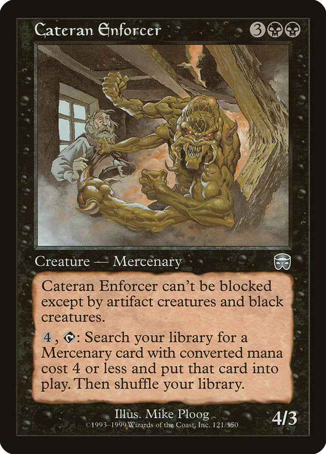 Cateran Enforcer [Mercadian Masques] | L.A. Mood Comics and Games