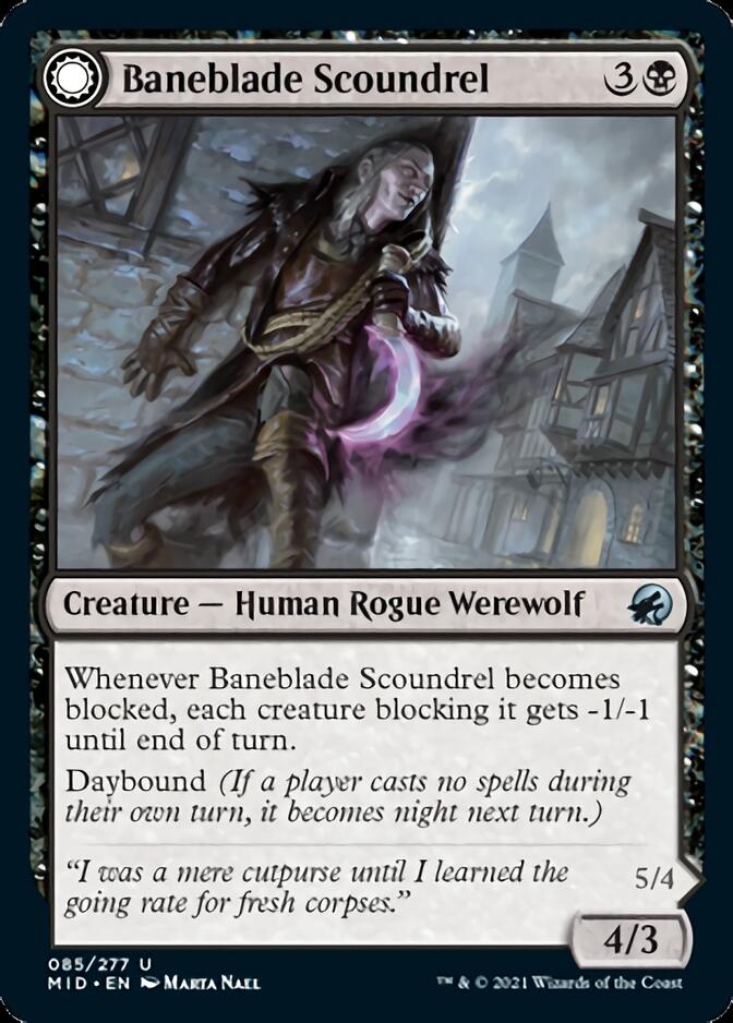 Baneblade Scoundrel // Baneclaw Marauder [Innistrad: Midnight Hunt] | L.A. Mood Comics and Games