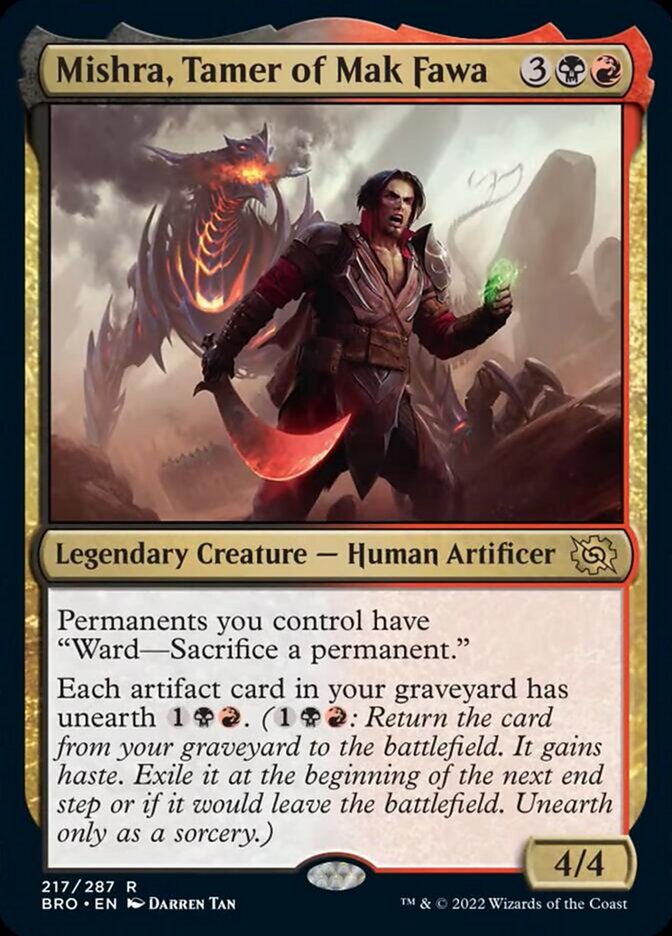 Mishra, Tamer of Mak Fawa [The Brothers' War] | L.A. Mood Comics and Games
