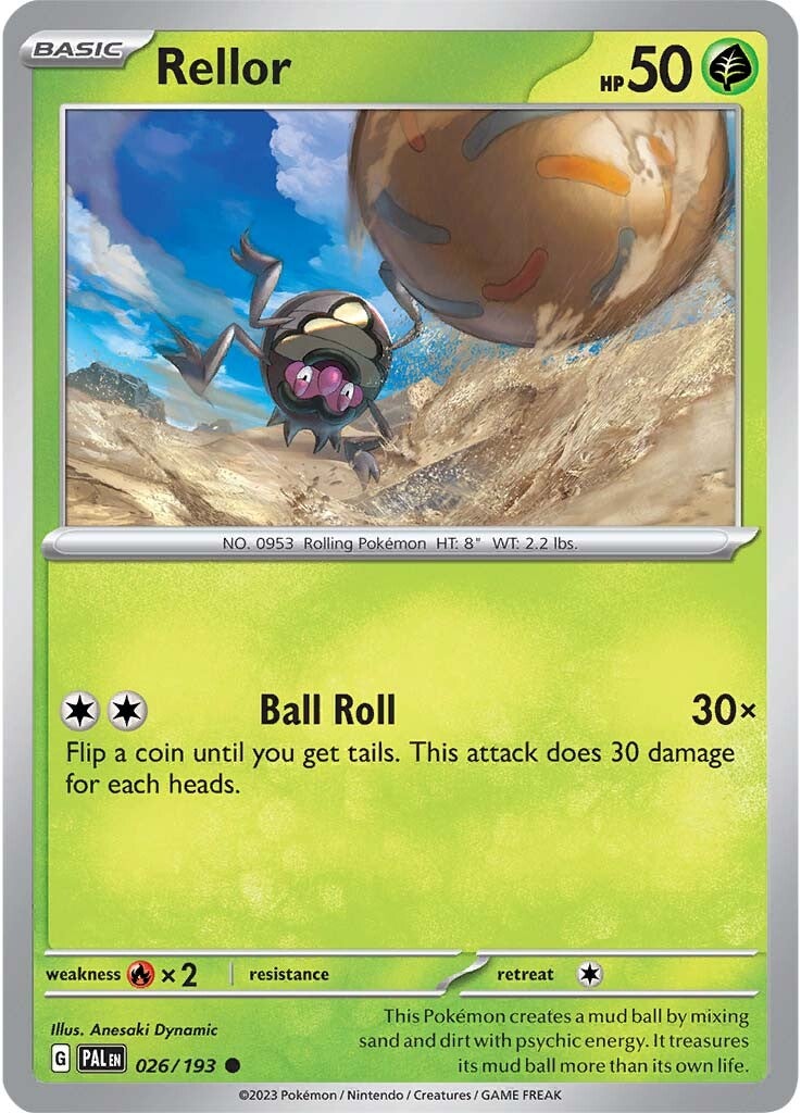 Rellor (026/193) [Scarlet & Violet: Paldea Evolved] | L.A. Mood Comics and Games