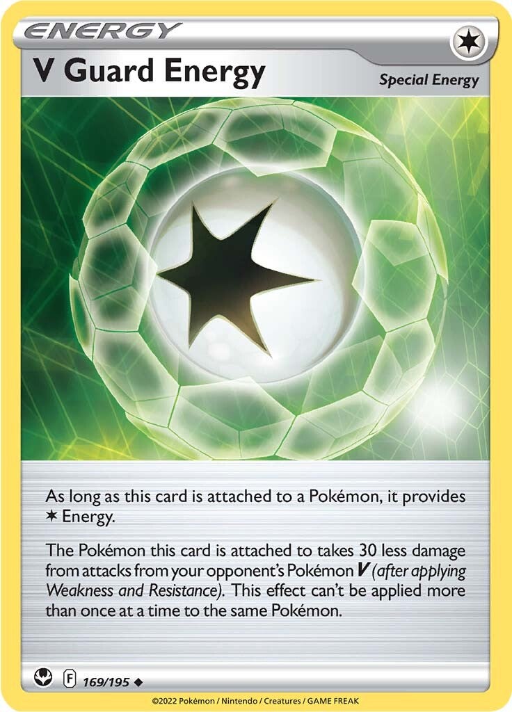 V Guard Energy (169/195) [Sword & Shield: Silver Tempest] | L.A. Mood Comics and Games