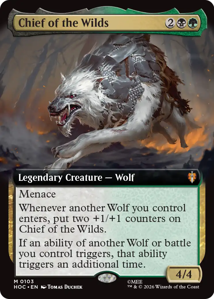 Chief of the Wilds (Extended Art) [The Hobbit: Eternal-Legal] | L.A. Mood Comics and Games